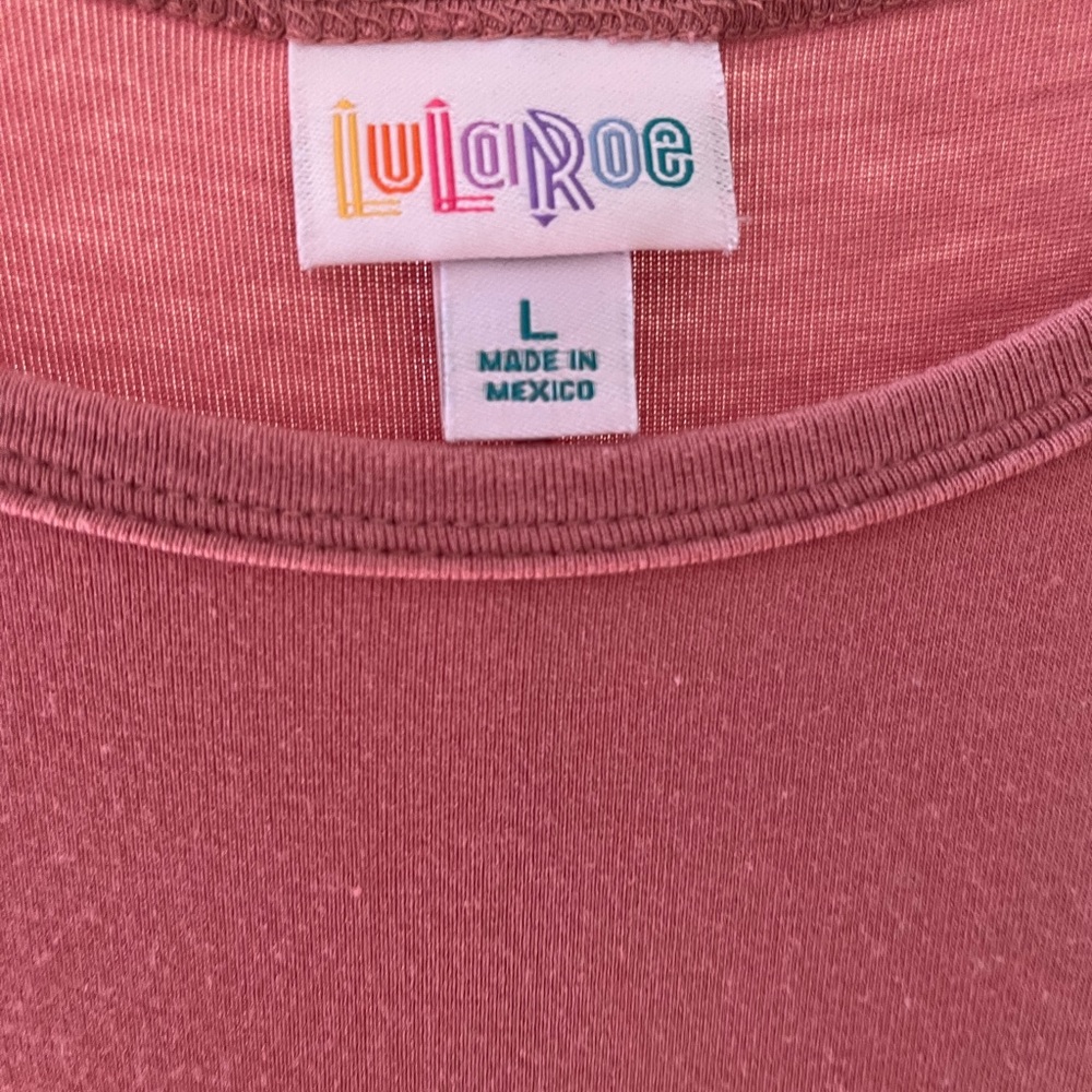 LuLaRoe Carly Dress. Pale pink.